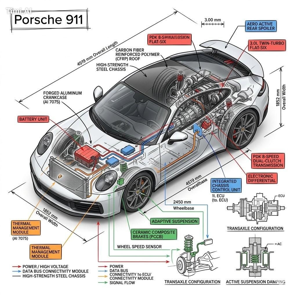 Create a technical infographic of [OBJECT] with a 45-degree 