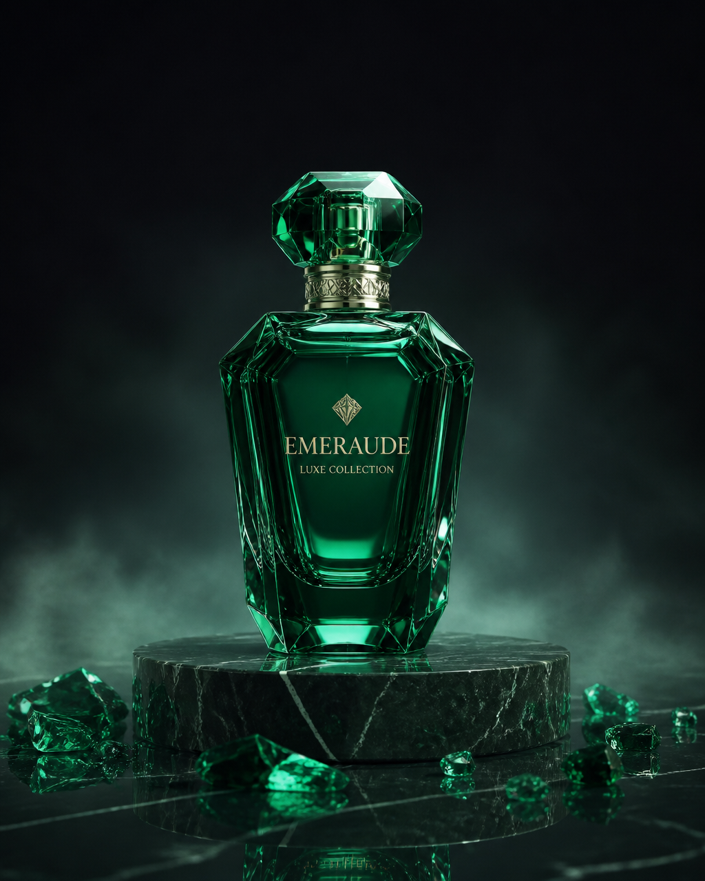 A highly distinctive luxury perfume bottle concept presented