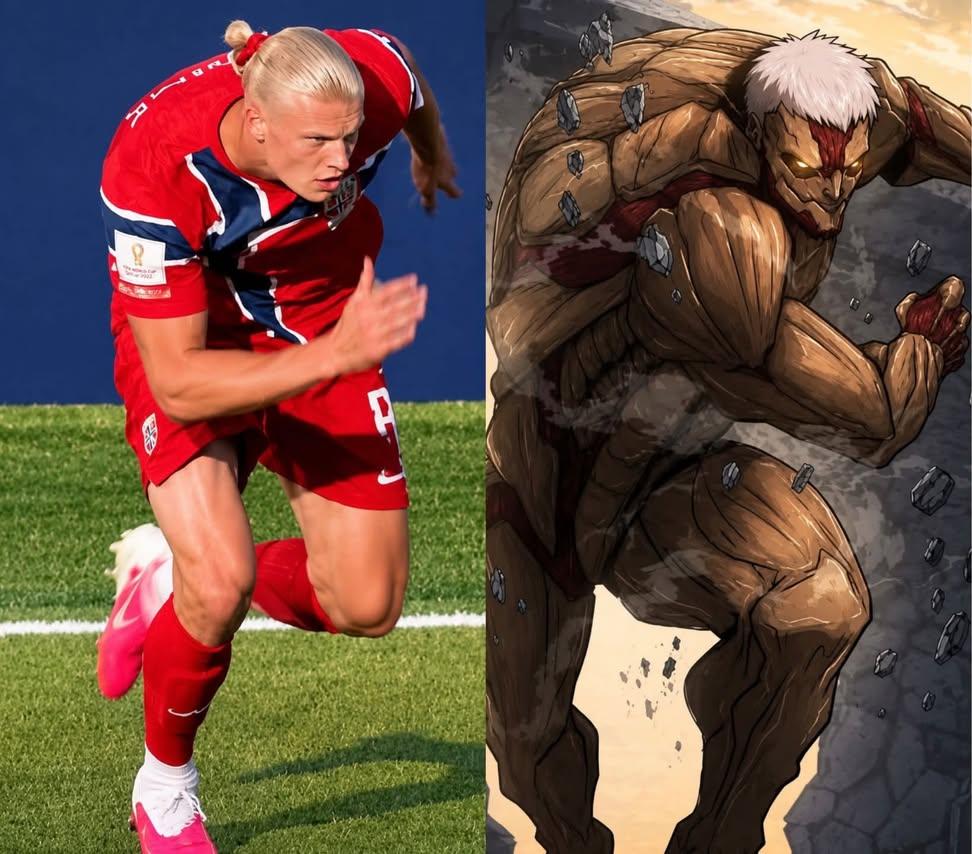 Create an epic split-screen anime comparison poster inspired