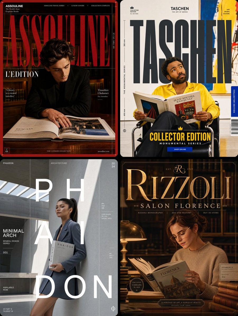 Assouline × Timothée Chalamet — "L'EDITION"
FORMAT: Ultra-Pr