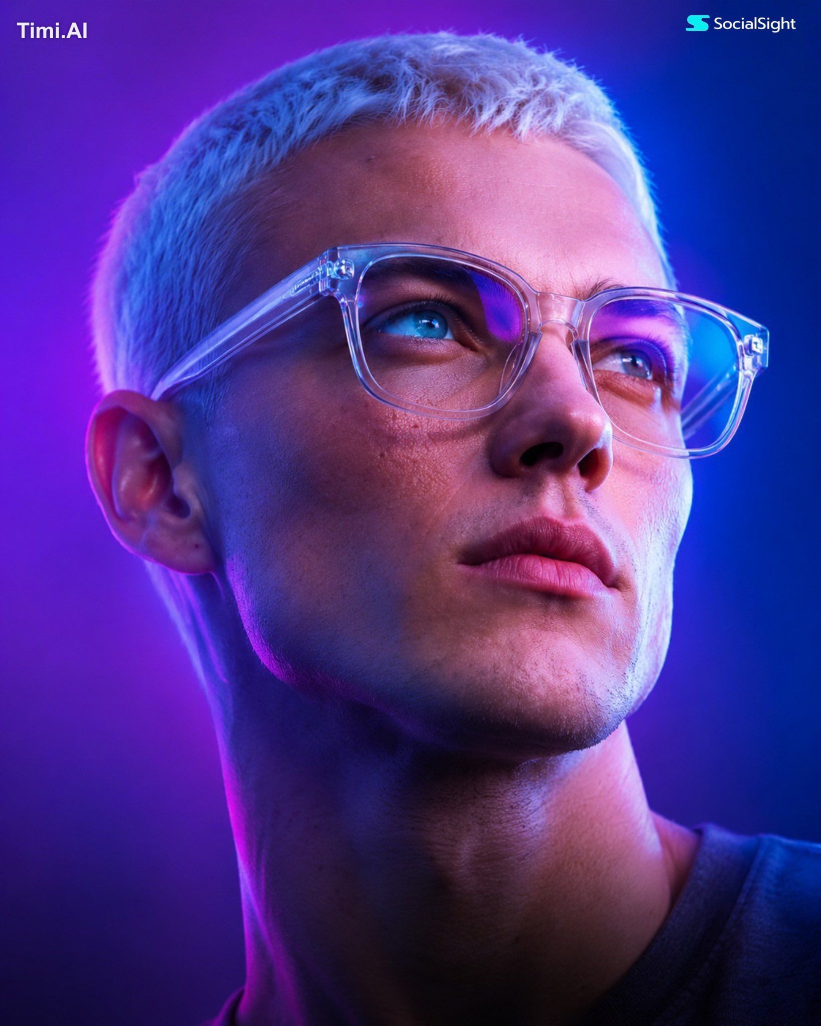 Create an ultra-realistic cinematic close-up portrait using