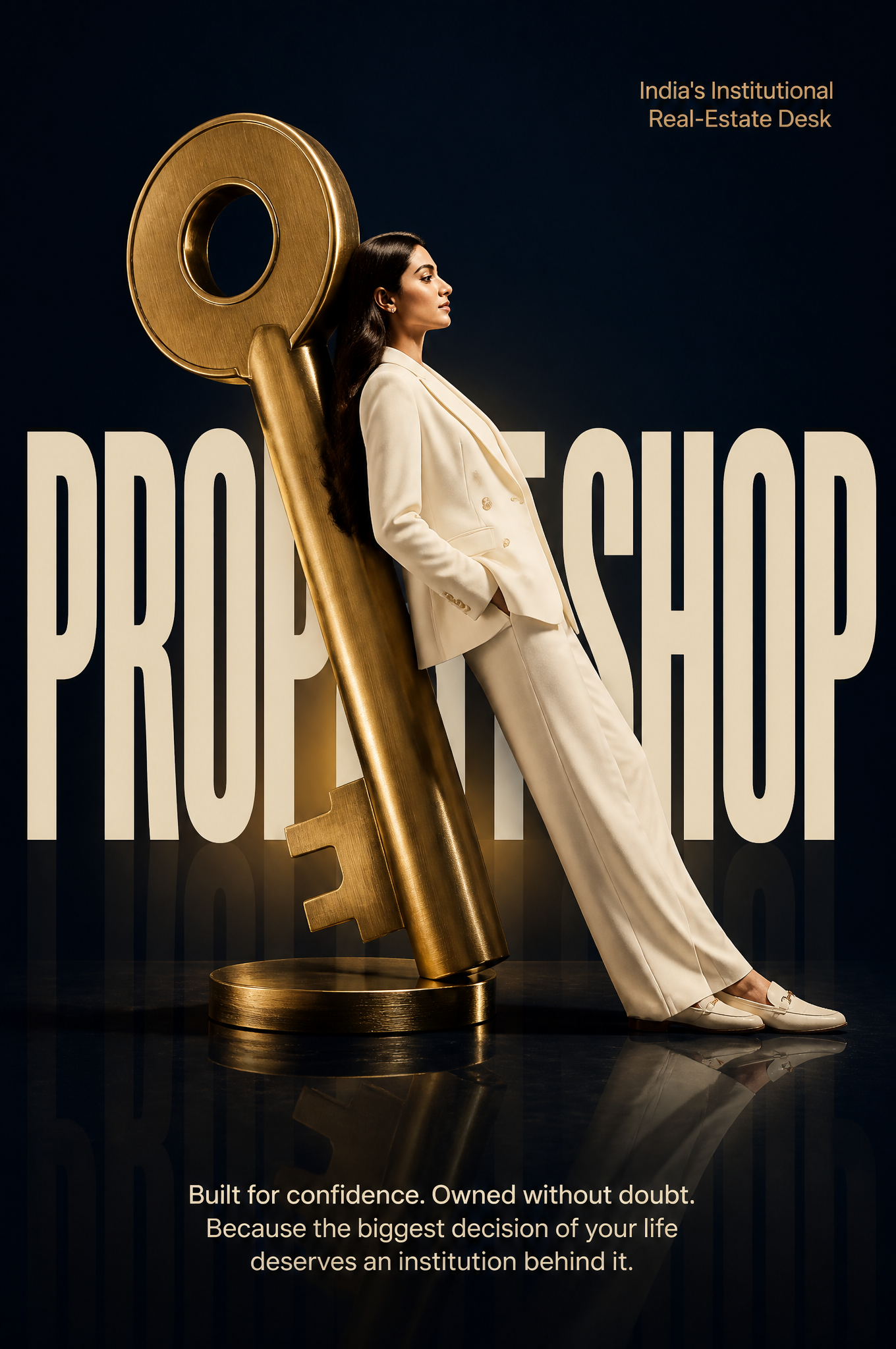 {  "prompt": "A high-fashion surrealist advertising poster f