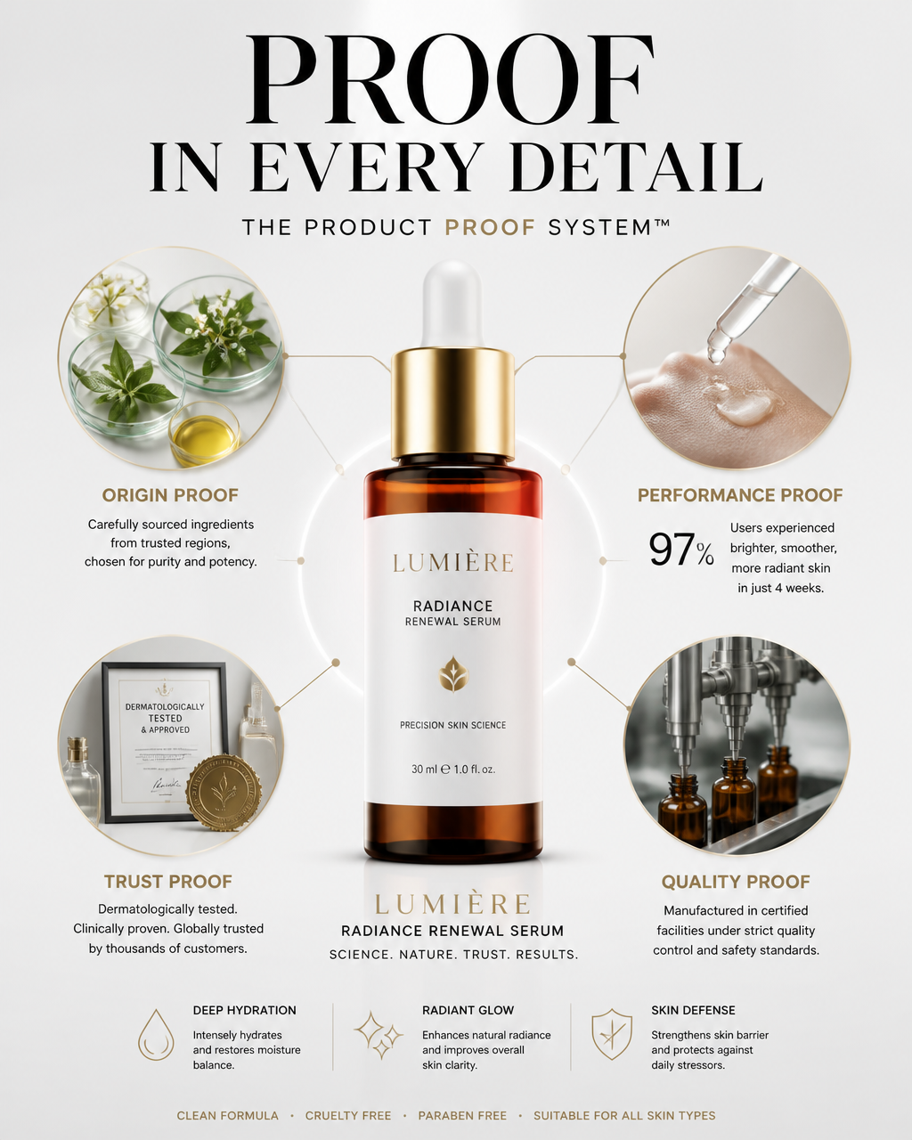 PRODUCT PROOF SYSTEM™Create a premium commercial advertising