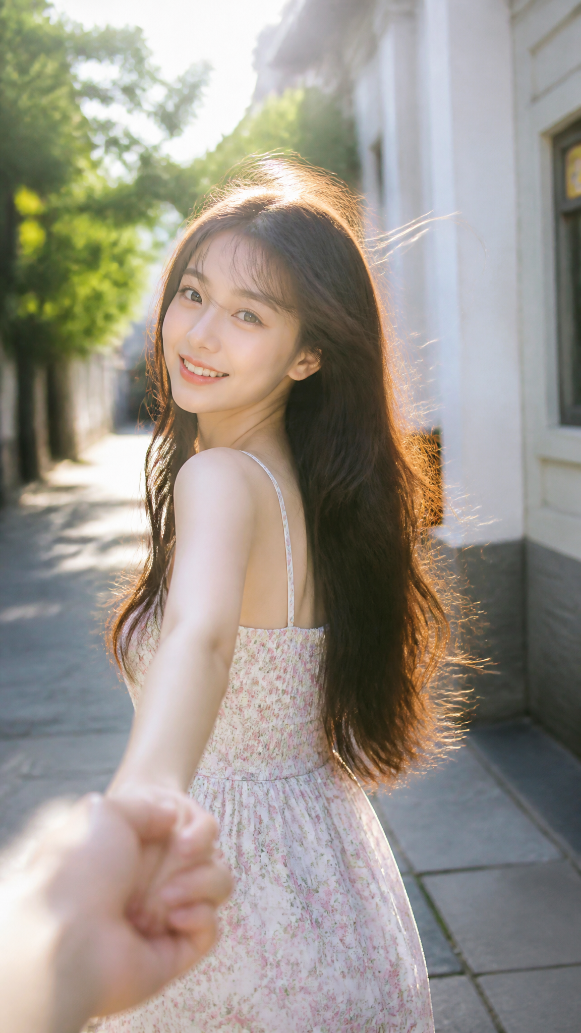 高度写实电影感人像摄影,2160x3840竖版构图,真实相机拍摄质感,50mm或85mm人像镜头效果,浅景深,干净通透的