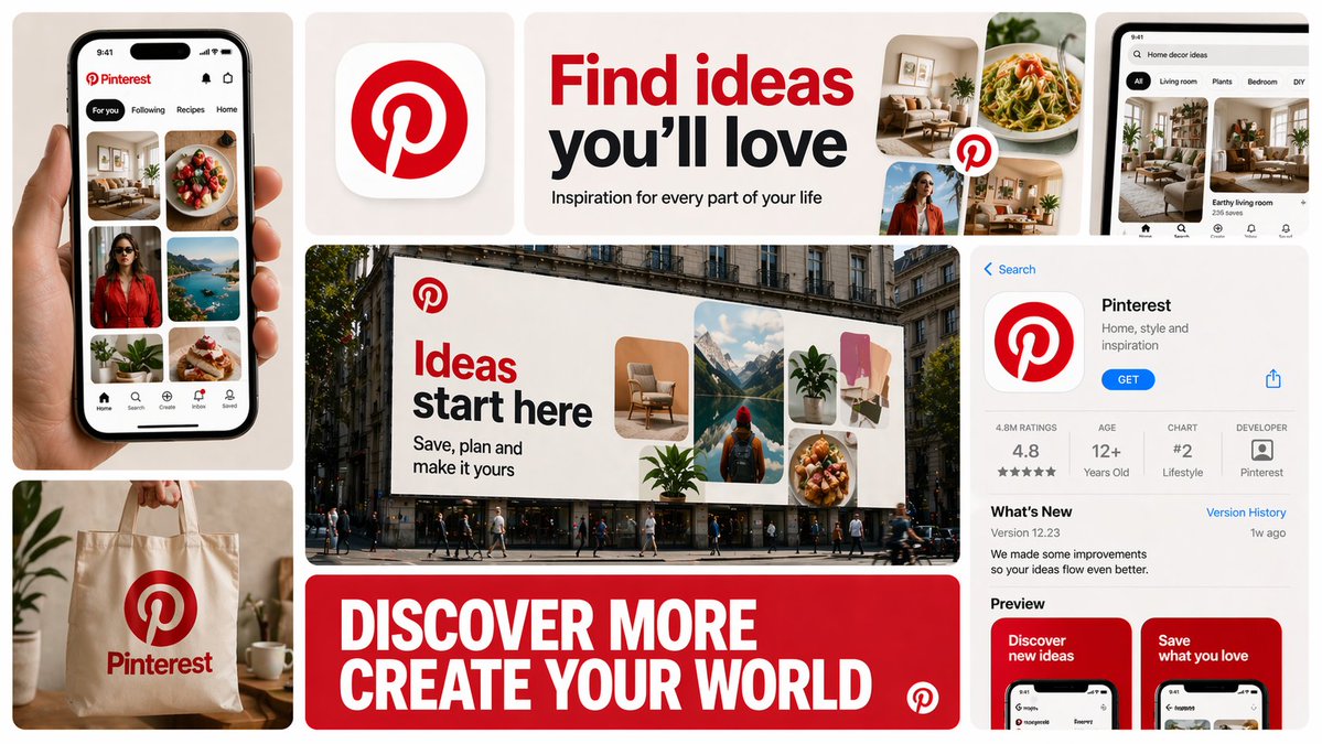 Create a 16:9 horizontal bento-grid brand collage for [BRAND
