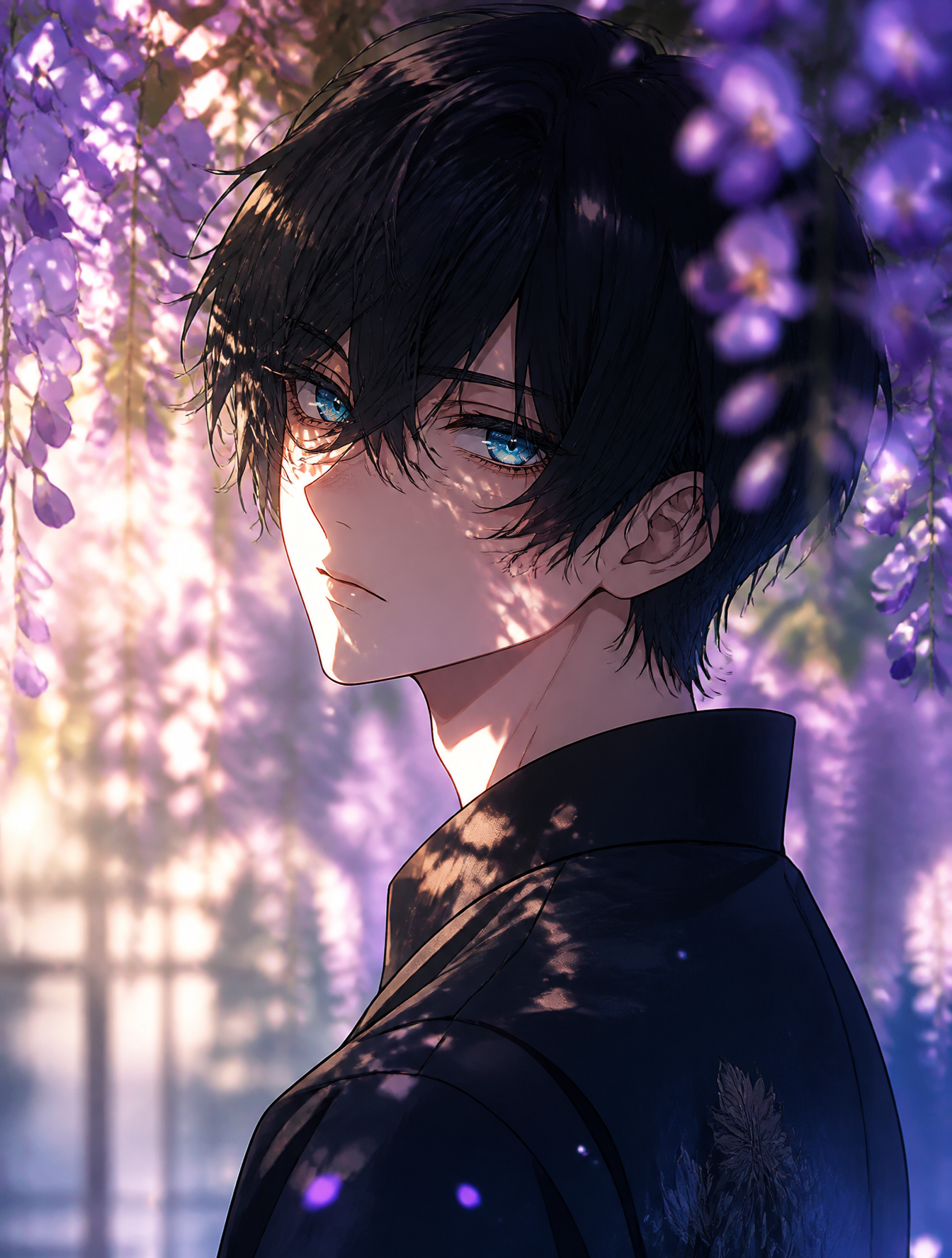 A breathtakingly aesthetic modern anime illustration of Itos