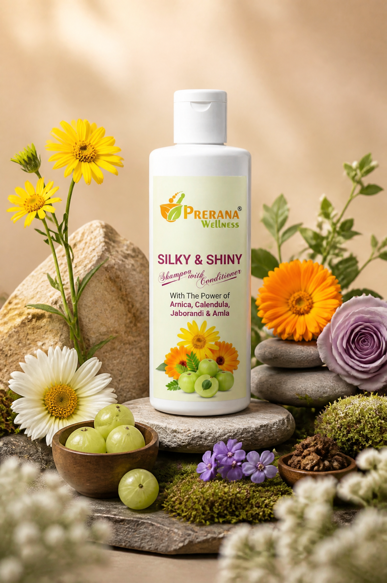 Ultra-high-end photorealistic commercial skincare product ph