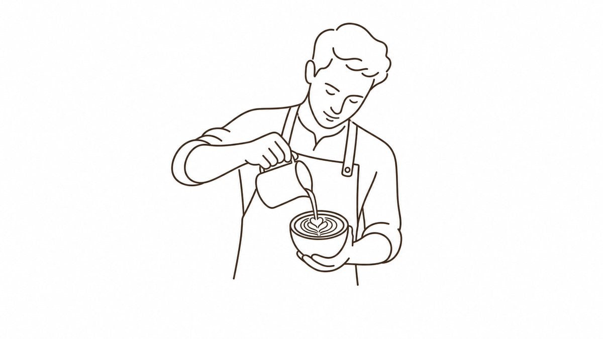 Premium monoline illustration of [Subject], uniform line wei