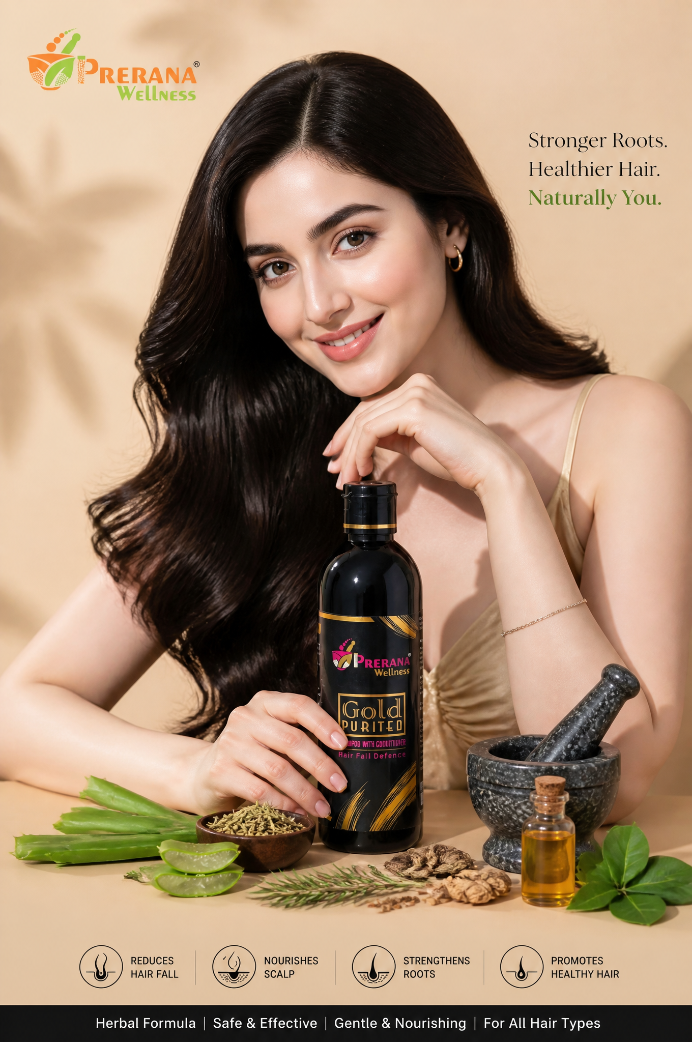 A 25 year old beautiful women with beautiful long hairs and 