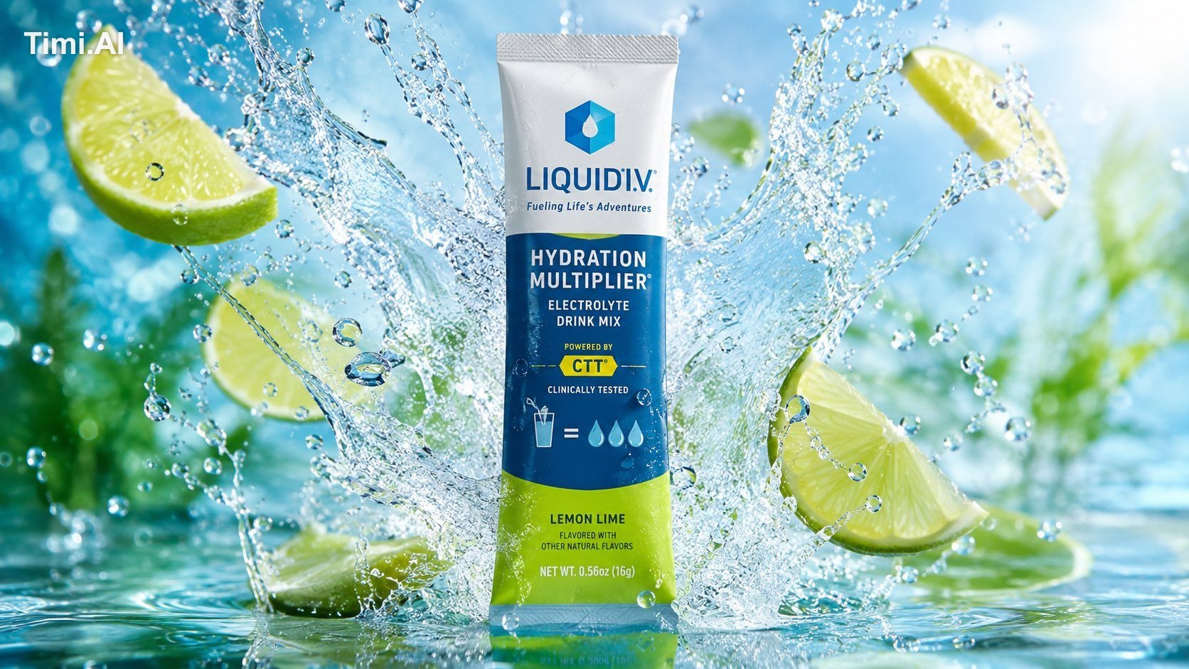Upload a clear product image first.

Create a premium 16:9 c
