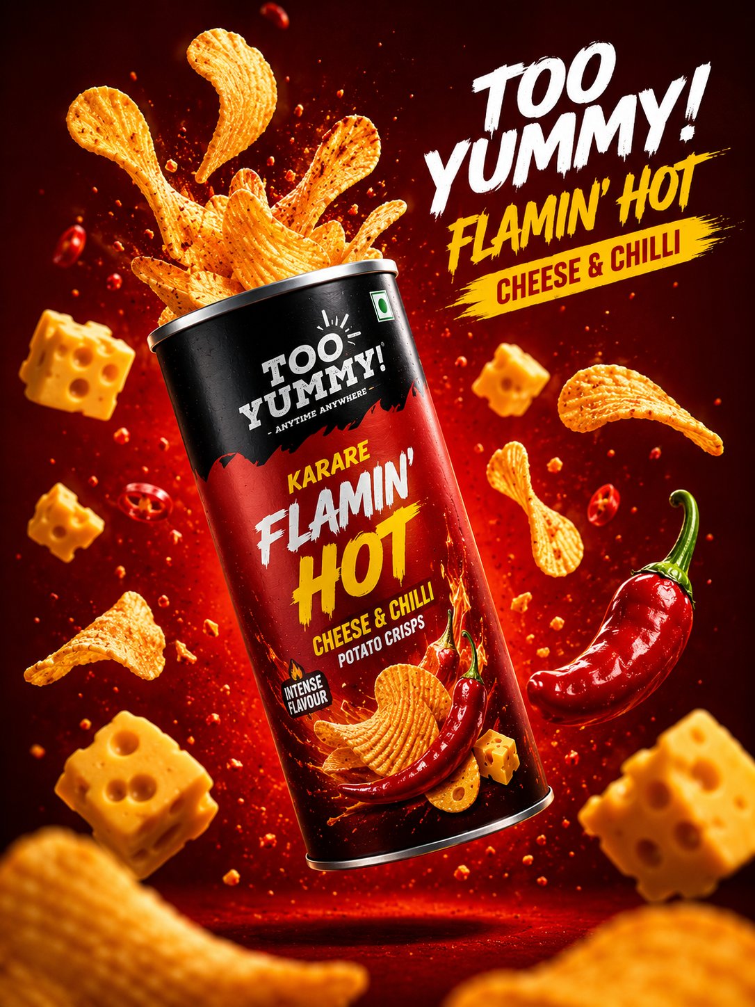 Create a premium commercial product advertisement featuring 