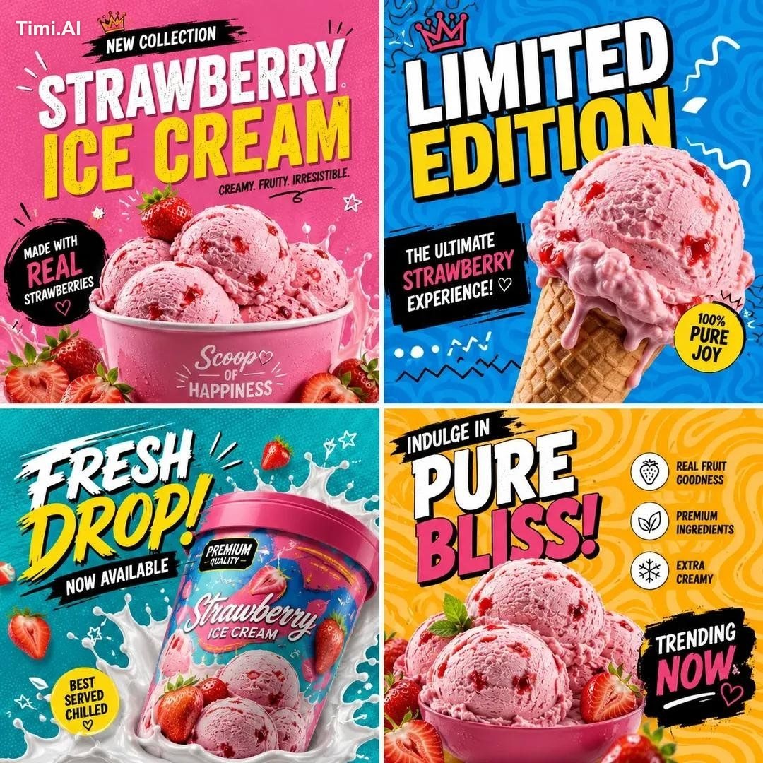 Pop Art Product Campaign Grid

GPT Image 2

Subject:
Create 