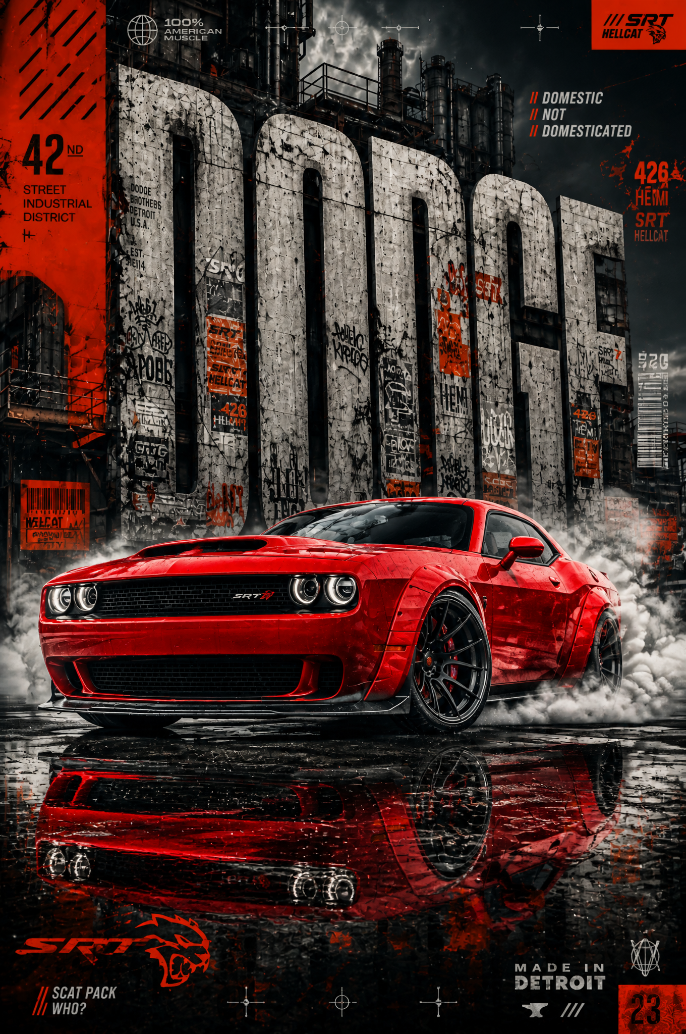 MASTERPIECE AUTOMOTIVE POSTER featuring a [CAR MODEL] finish
