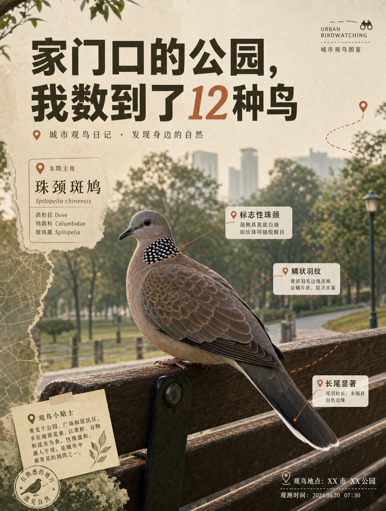 A striking Xiaohongshu cover page, 1080x1440px, strict 3:4 v