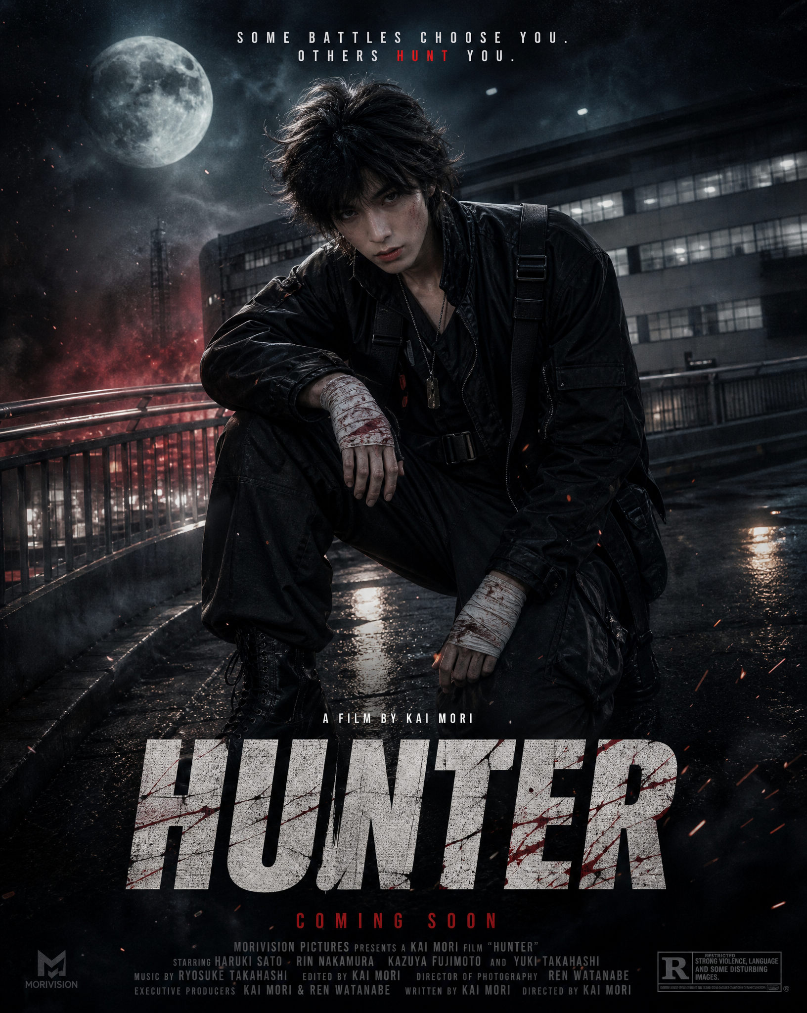 Take this uploaded image and generate a fully designed movie