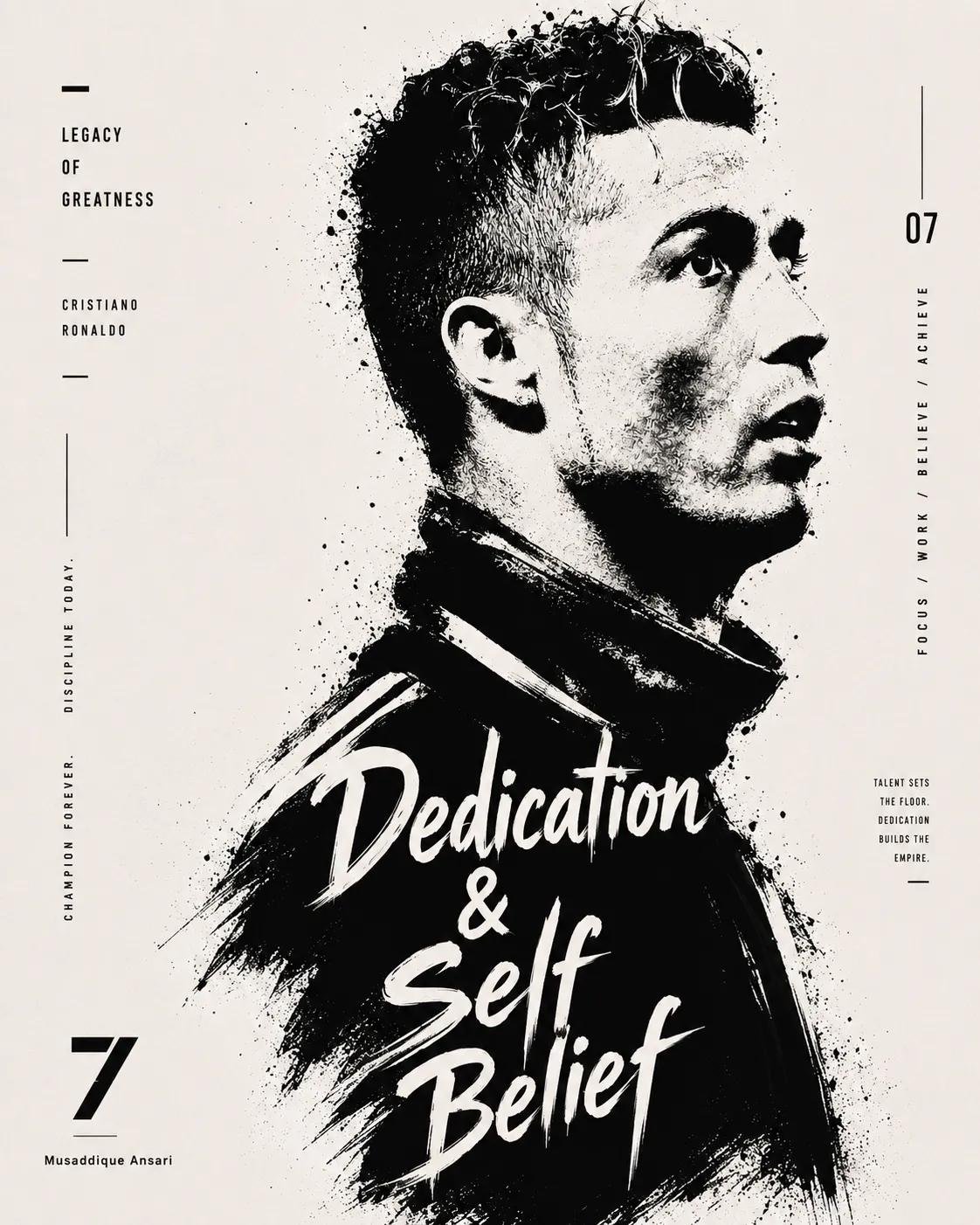 HIGH-CONTRAST BLACK & WHITE TYPOGRAPHIC EDITORIAL POSTER
SU