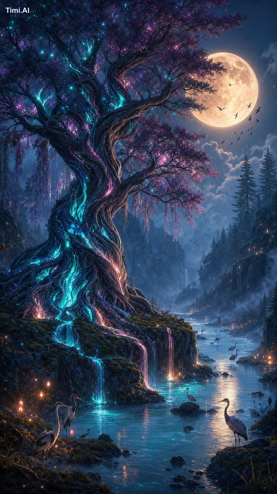 GPT Image 2
Fantasy digital painting of a towering twisted t
