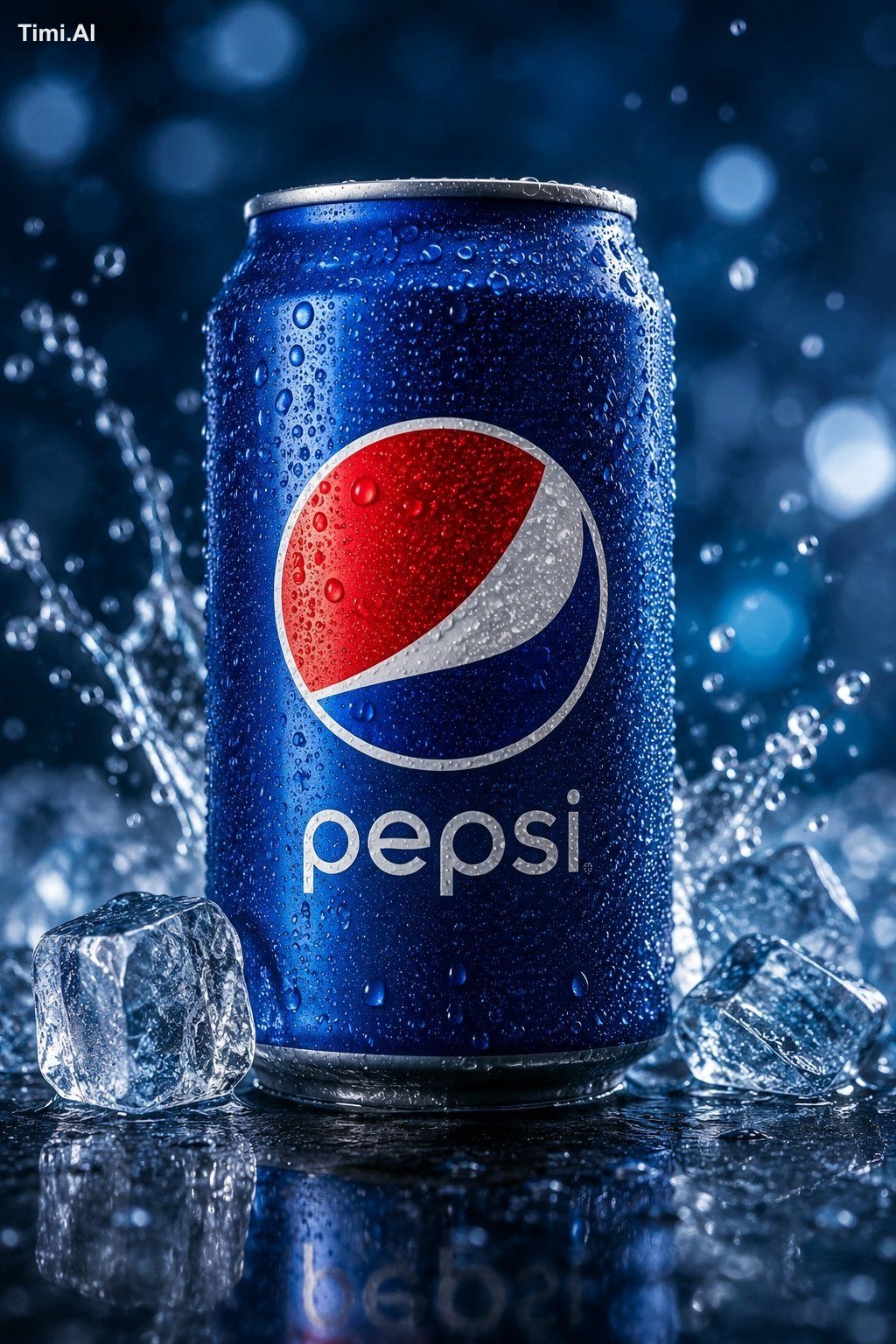 Cinematic Pepsi energy drink commercial, ultra-realistic pro