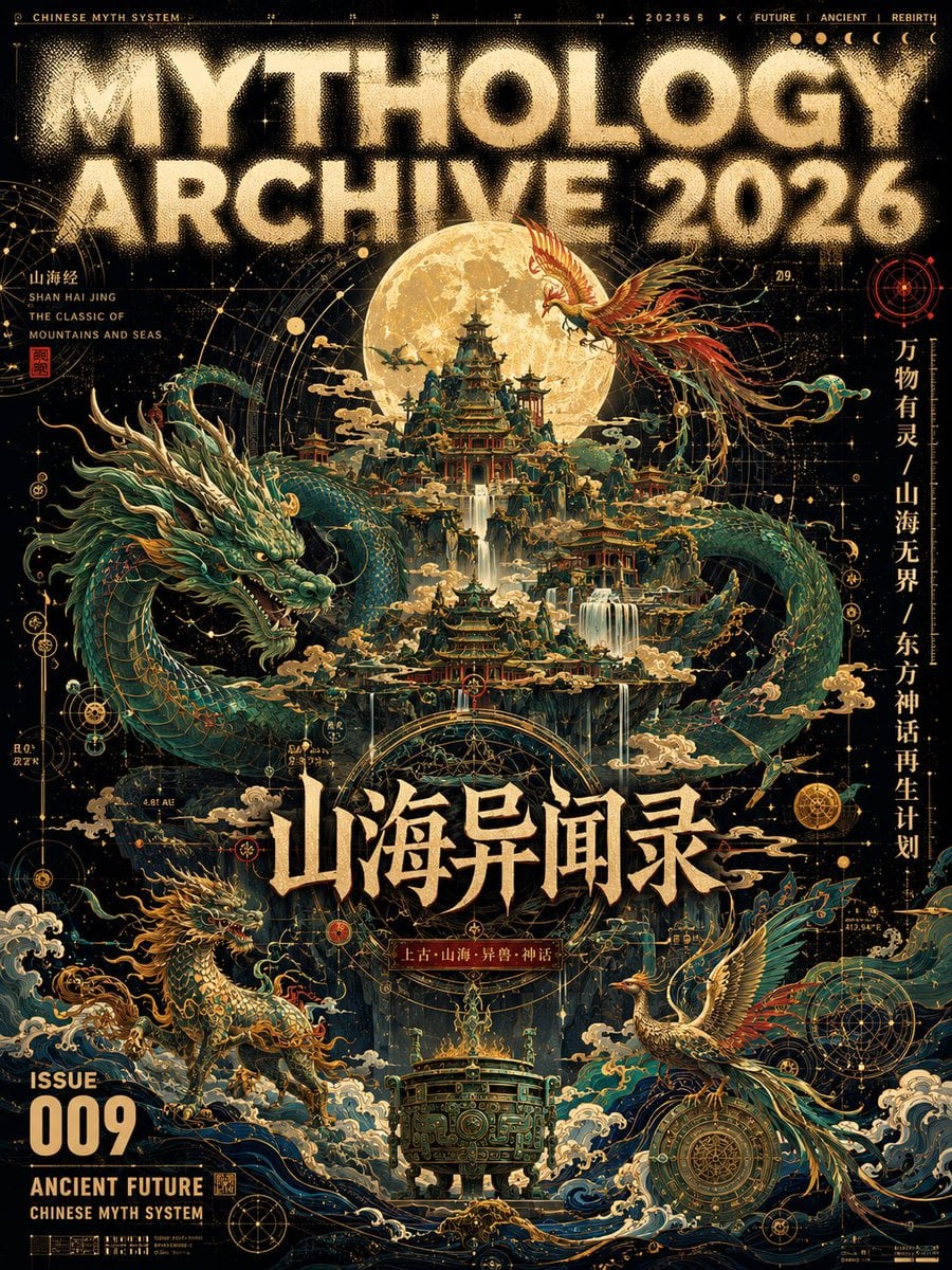 生成一张【极繁主义矢量艺术杂志封面海报】,画幅为【竖版3:4/ 9:16 / 横版16:9】。
主题为【填写主题,例如: