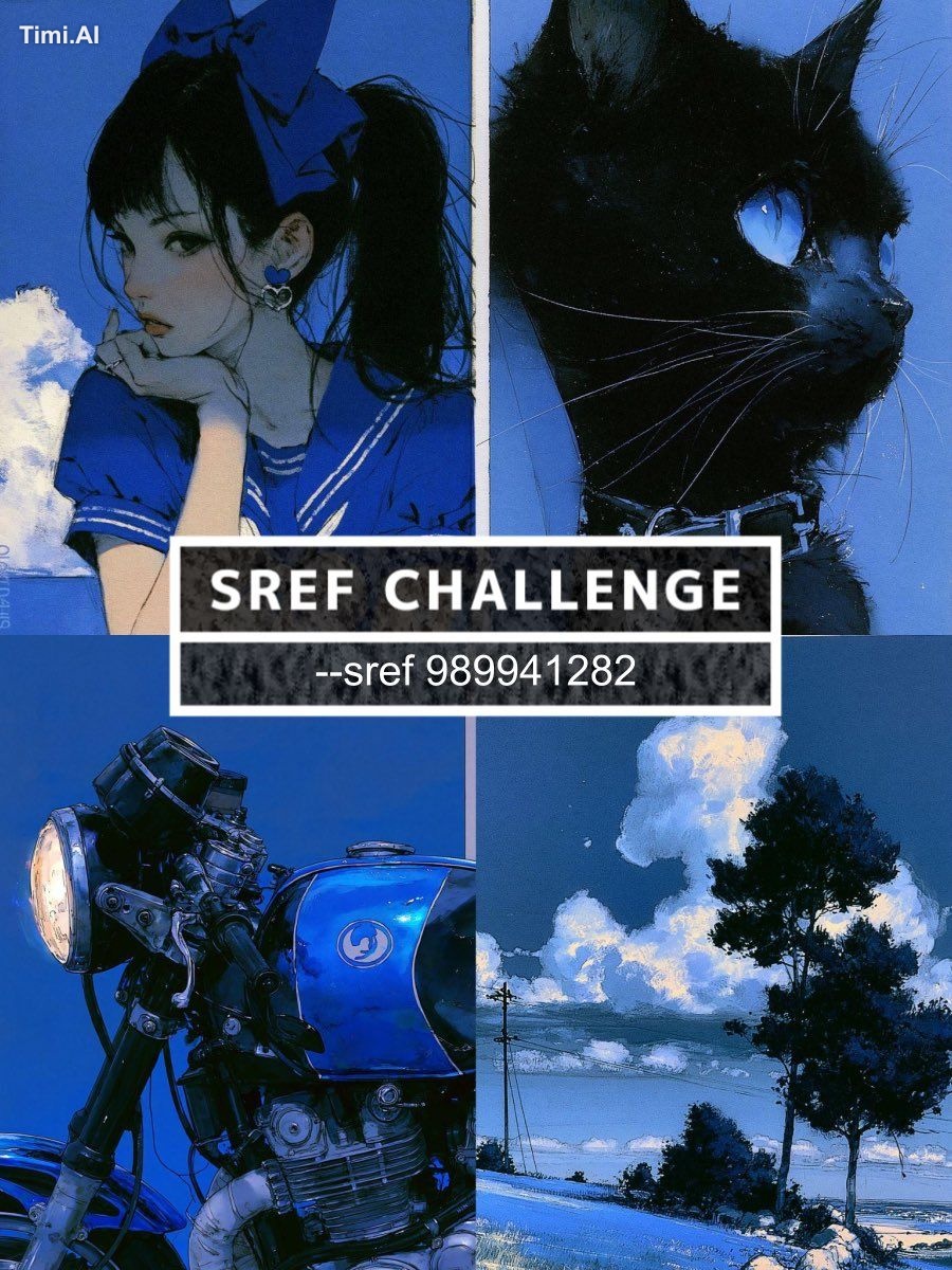 📣srefチャレンジ✨
#sref_challenge_989941282

mid V7・niji 7、8.1共通
