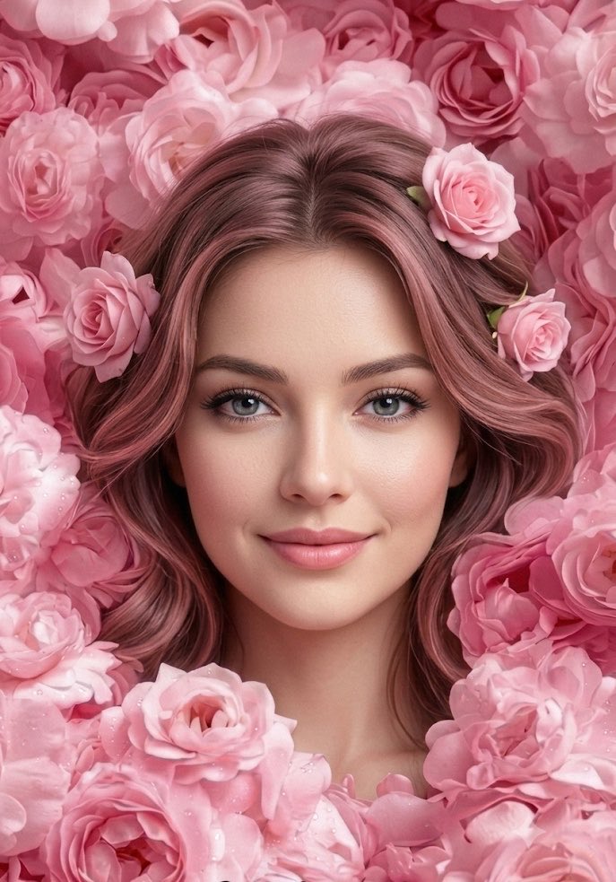 Extreme close-up ultra-photorealistic portrait of a breathta