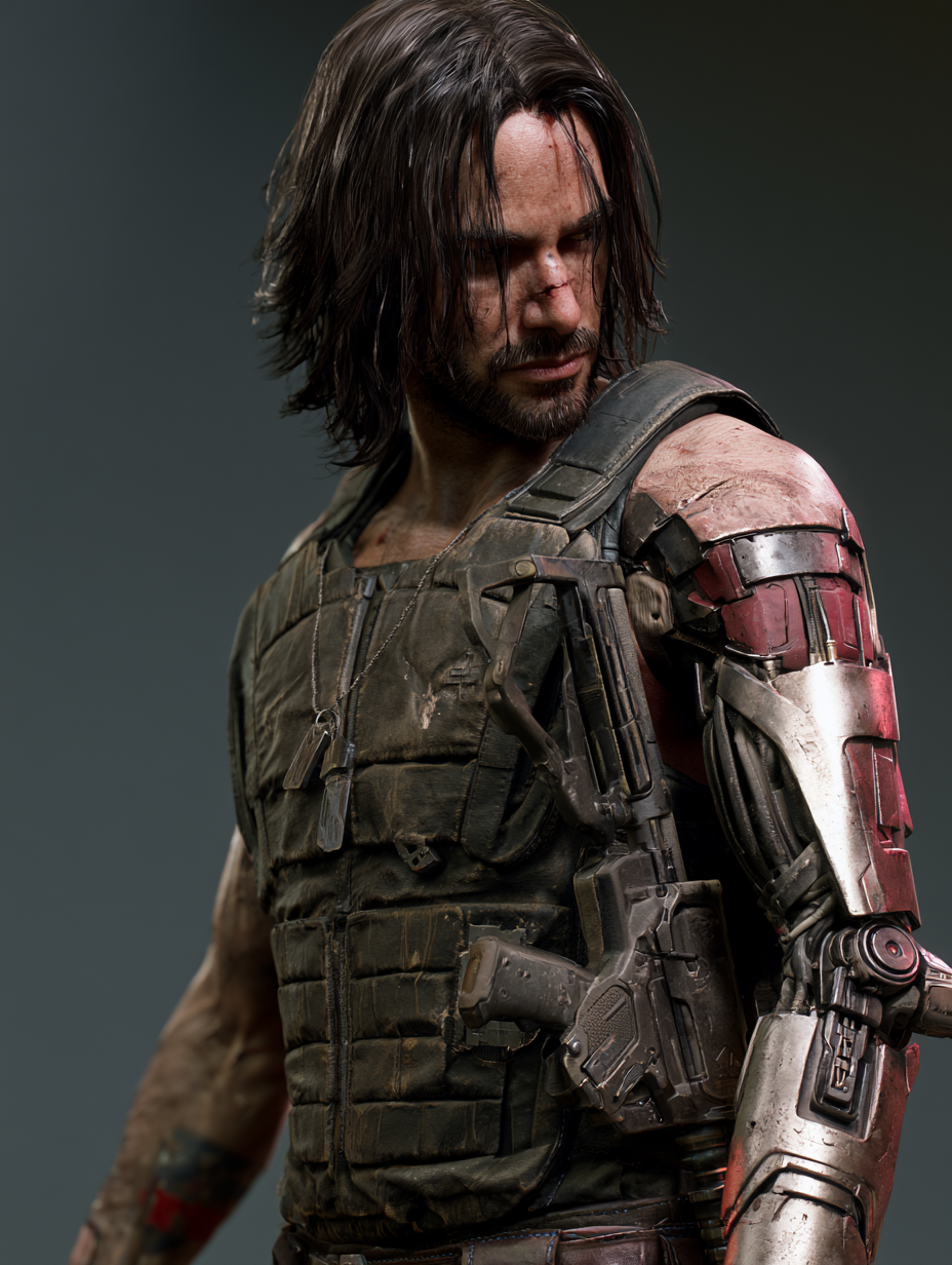 Generate a fully original protagonist with exact physical ap