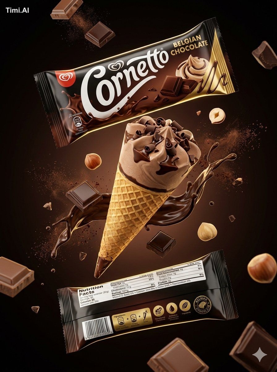 {
  "image_type": "luxury commercial ice cream advertisement