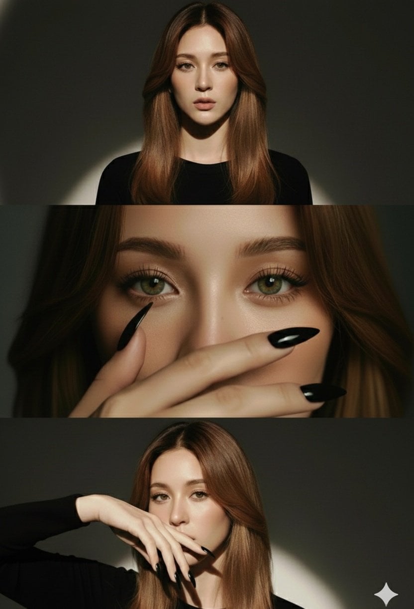 {
"Objective": "Create a high-fashion editorial studio por