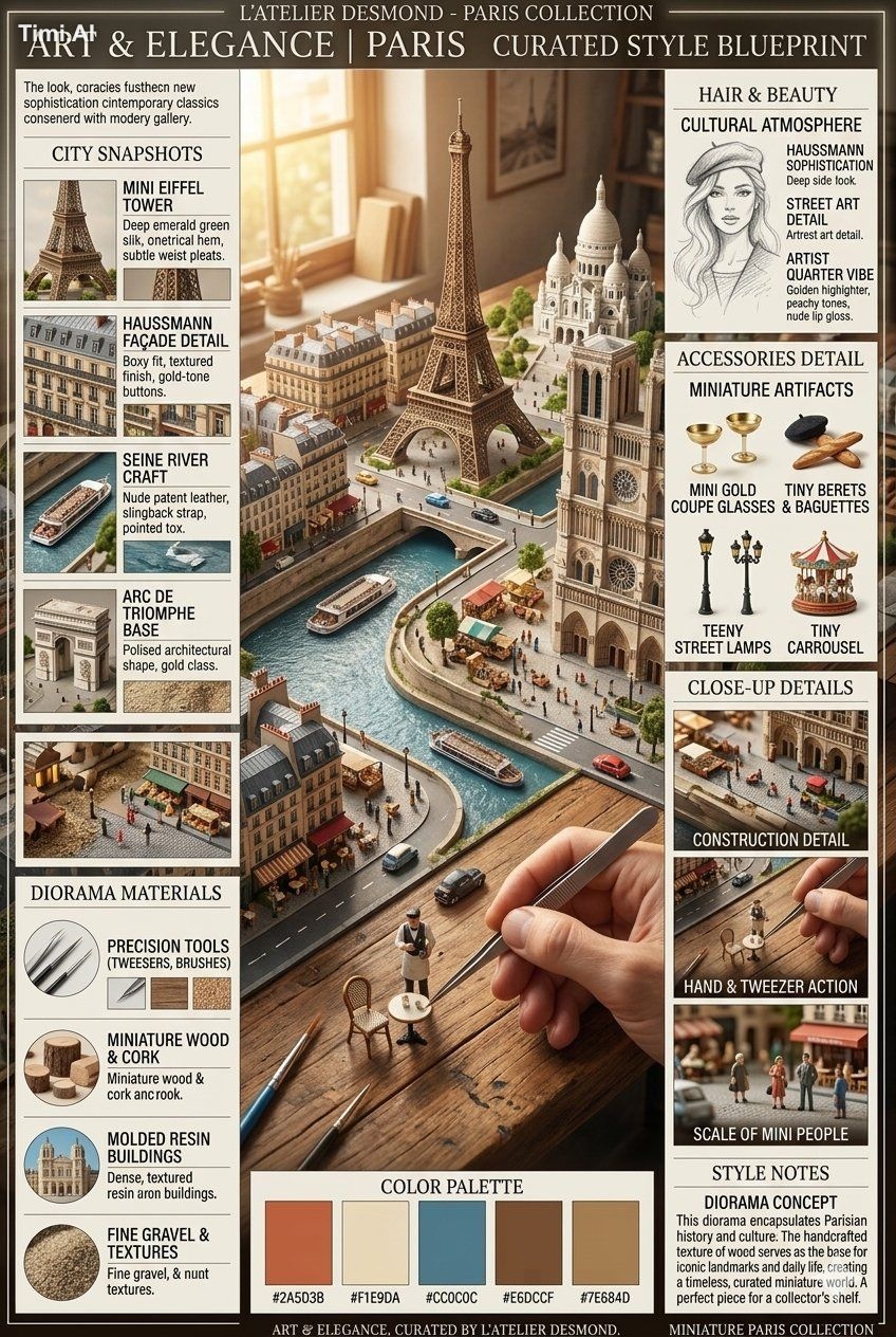 Create an "Art & Elegance | Paris Curated Style Blueprint" i