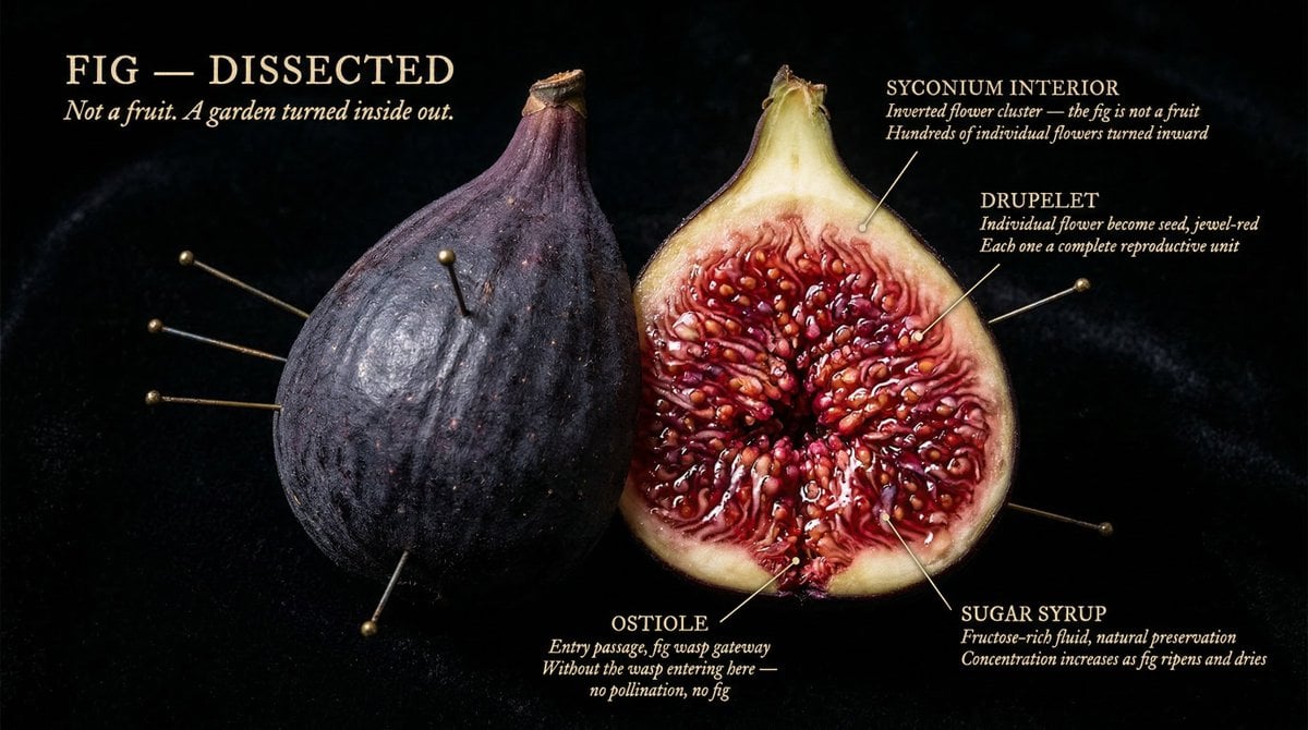 [NATURAL OBJECT] dissected as if by a master naturalist who 