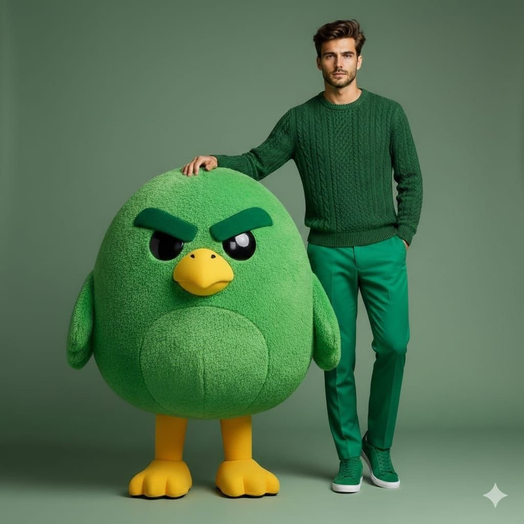 High-end studio fashion portrait of a handsome male model st
