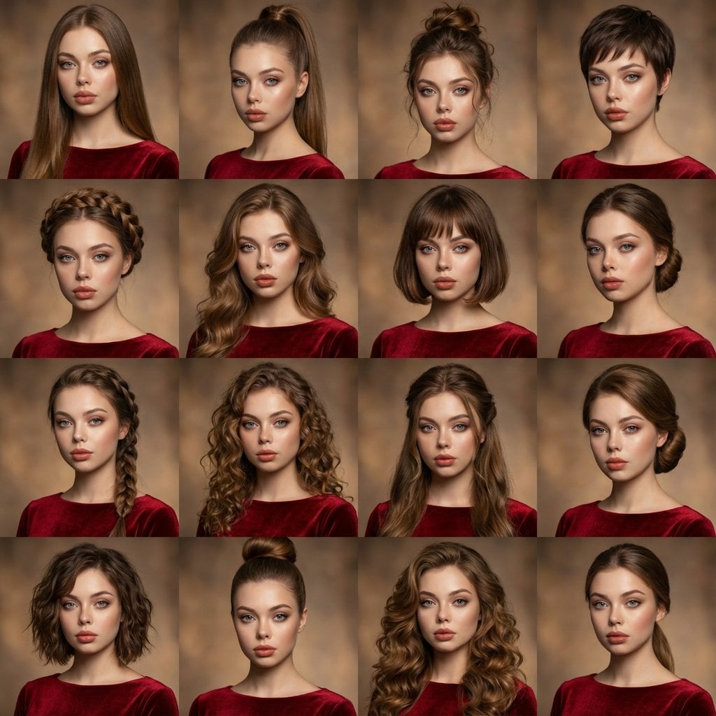 A high-quality photo collage featuring the same person with 