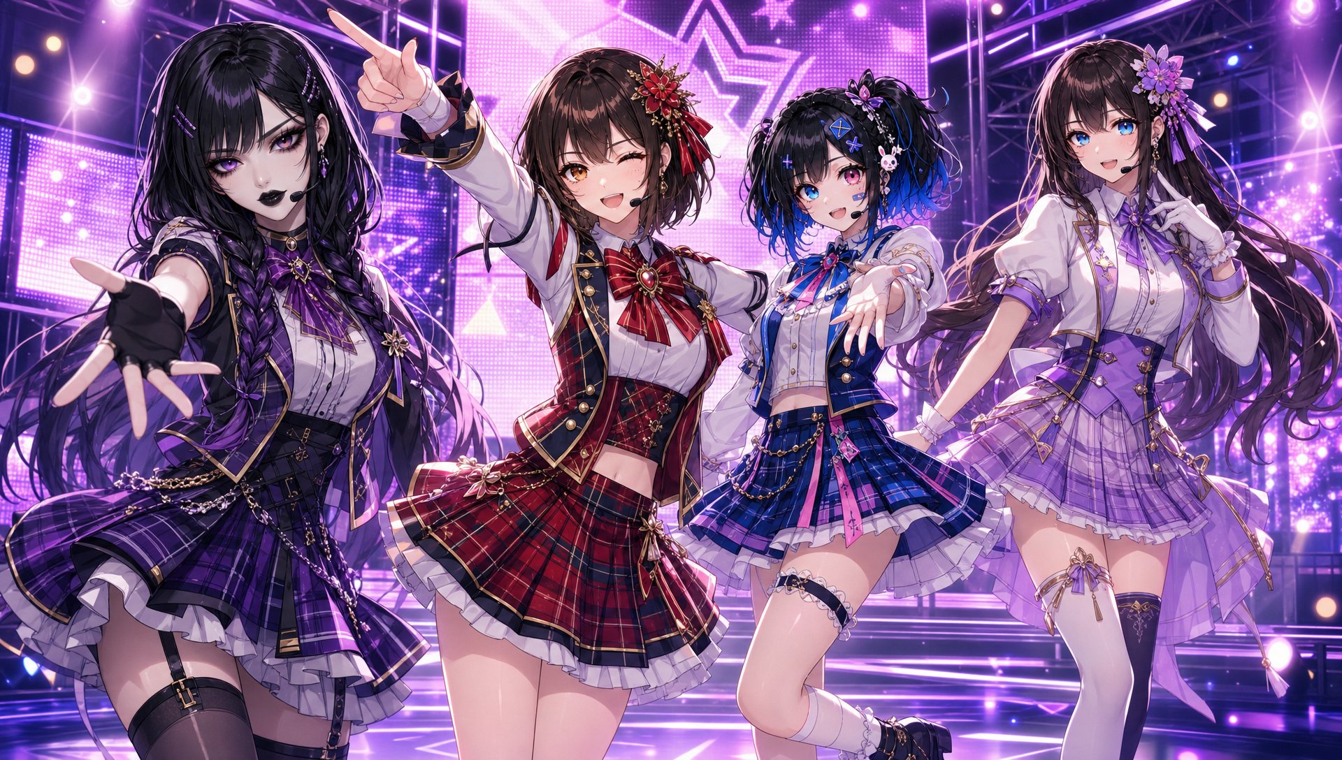 J-POP IDOL STAGE 🎤✨💜💚

This idea credit goes to @Enter2cr