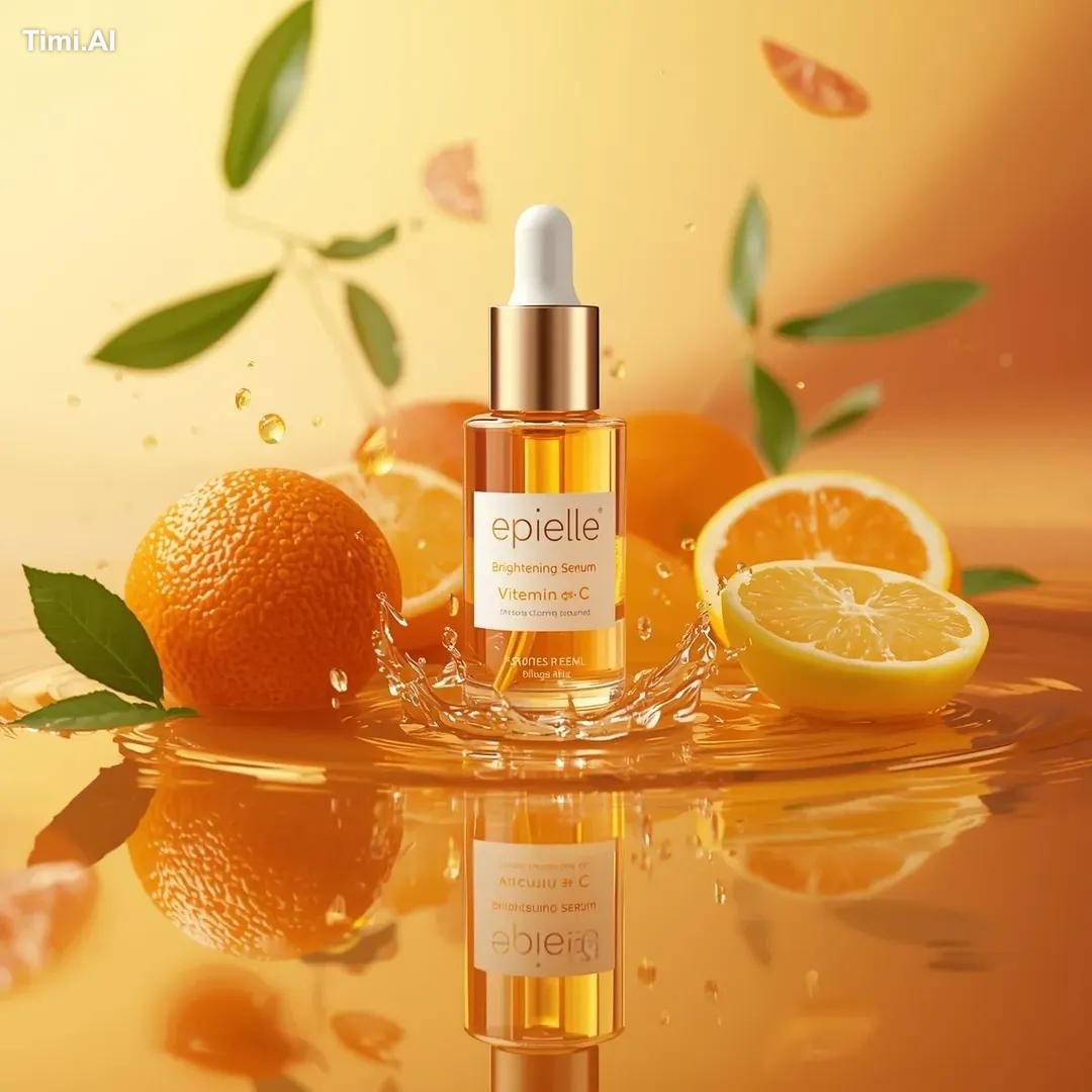 Ultra-high-end photorealistic skincare product photography f