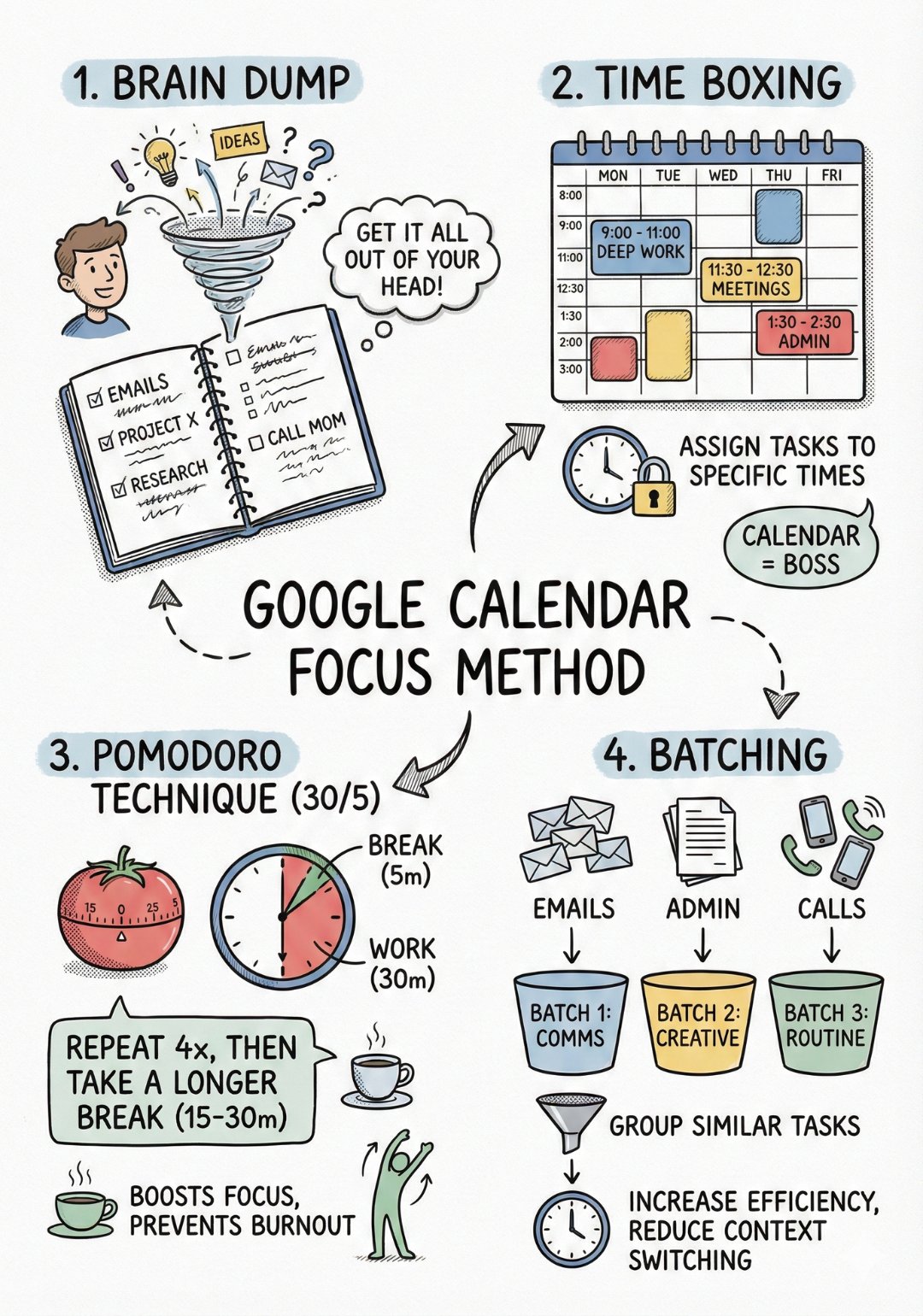 “Create a hand-drawn sketchnote visual summary of these note