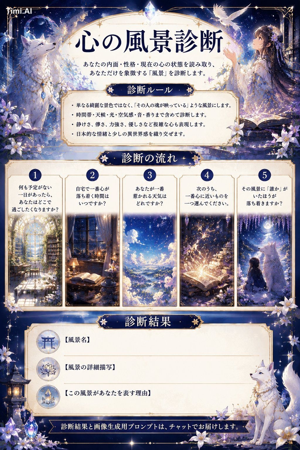Create a premium vertical infographic poster in elegant Japa