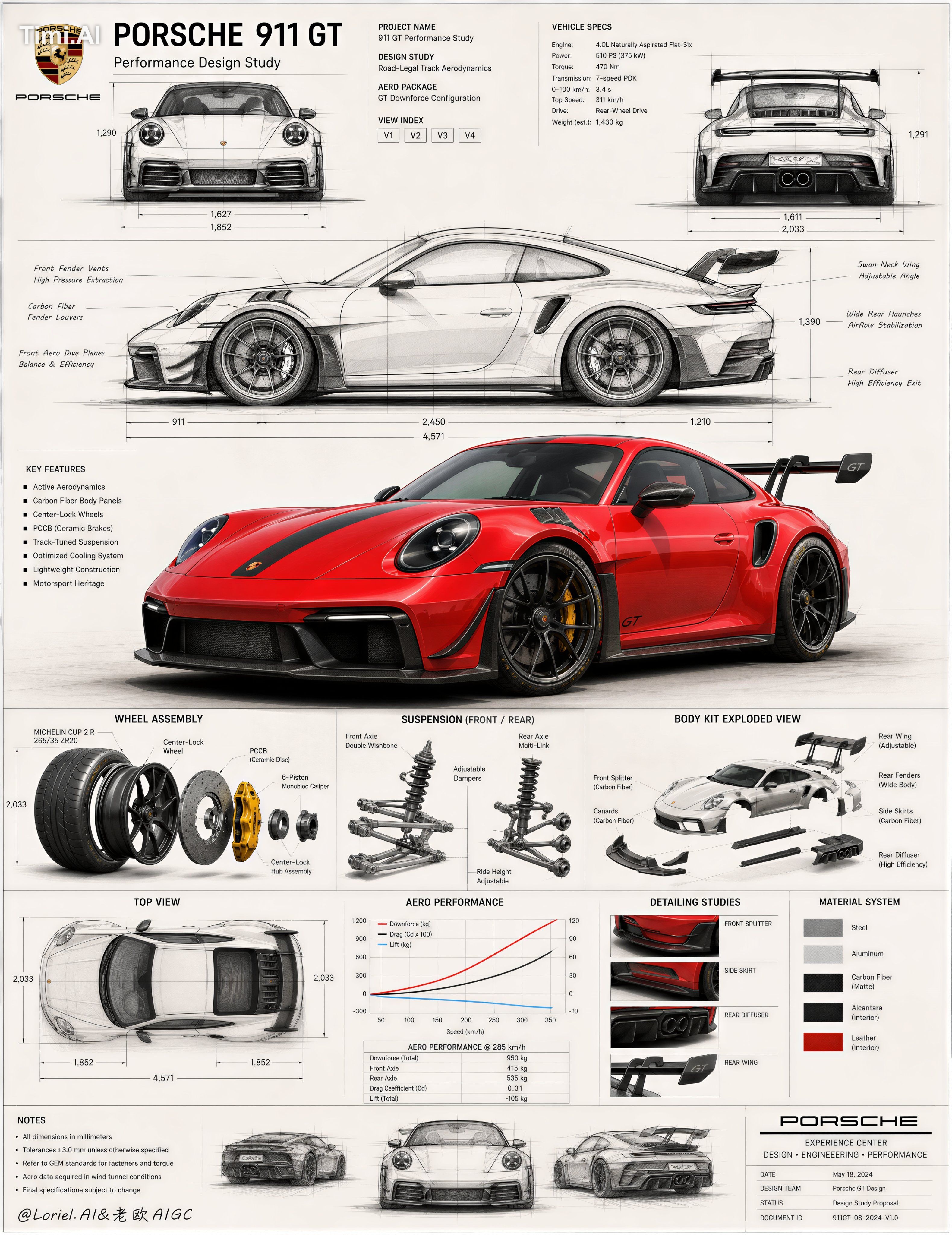 generic sports car, incorrect Porsche proportions, fake 911