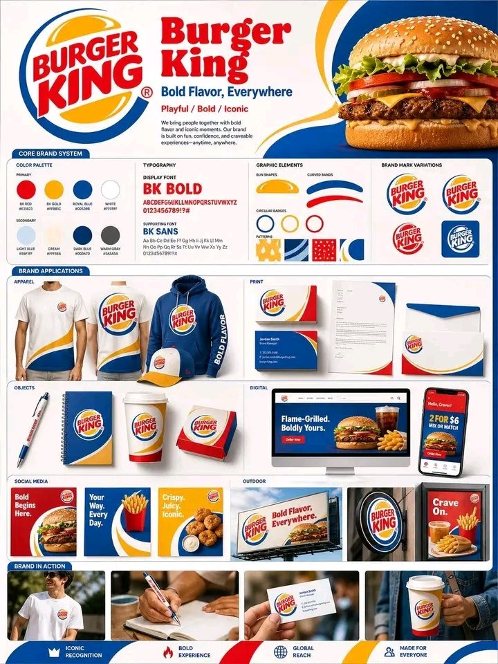 Ultra-premium fast-food brand identity presentation board, p