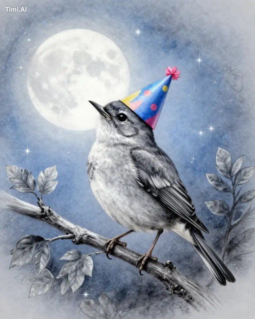 Ai Art Prompt Share Party 🎨👇🏻 

A nightingale singing on 