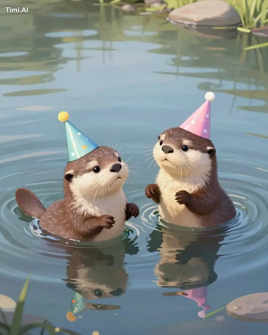 Ai Art Prompt Share 🎨👇🏻

Playful otters floating together