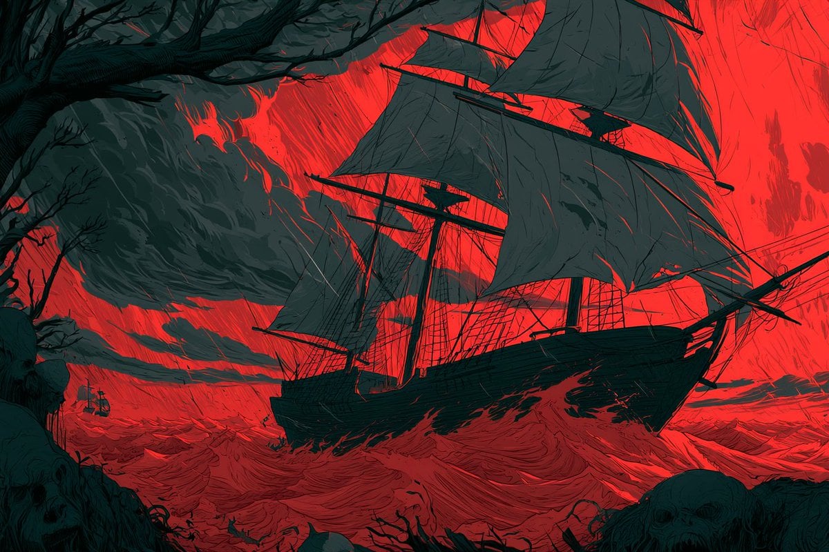 [Subject]  in a Horror Comic Anthology, with eerie settings,